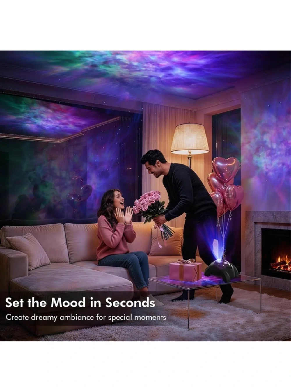 Stars projector for bedroom